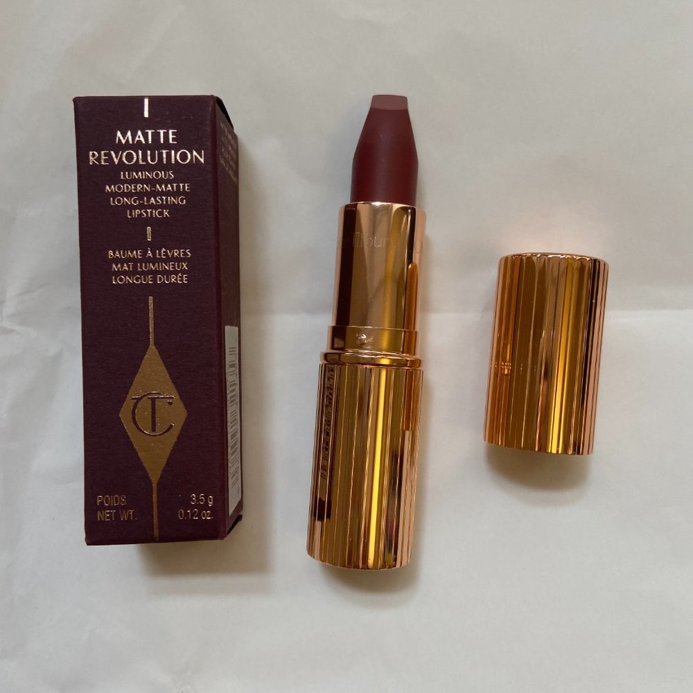 NEW Charlotte Tilbury Matte Revolution Walk of No Shame Lipstick